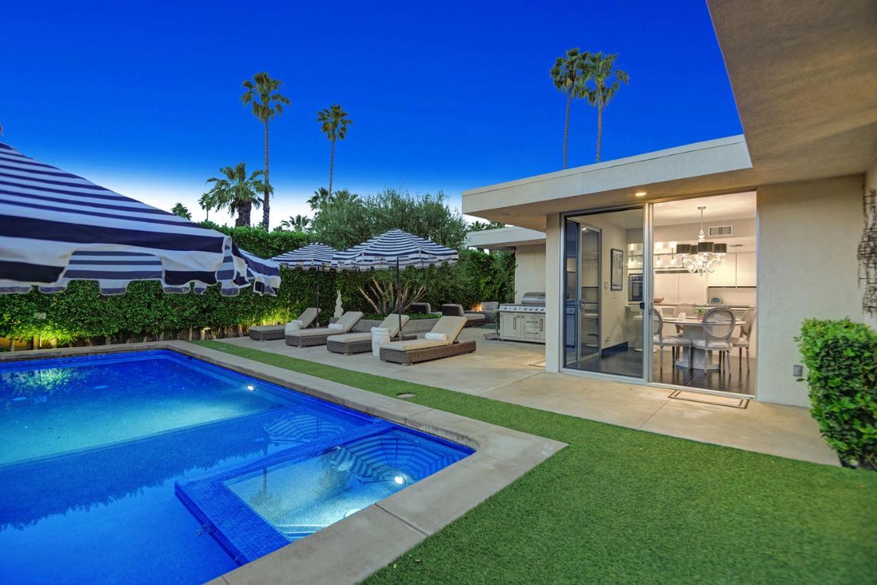 Canyon Palms Estate- Ultra-Luxe, Pool, Spa, Firepit, Outdoor Kitchen & More Palm Springs Exterior foto